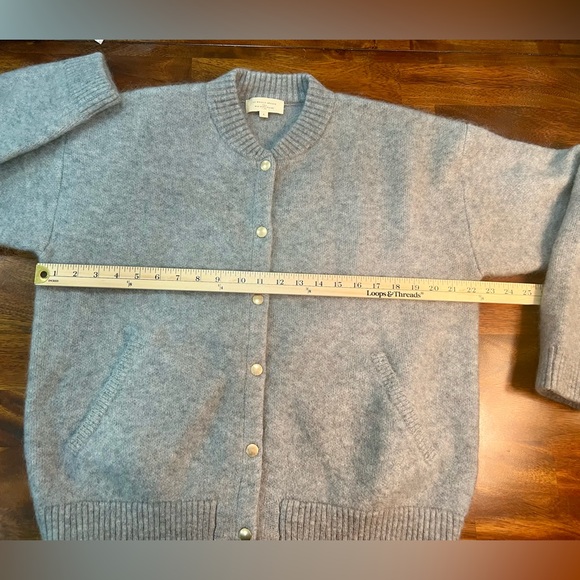 Sezane Eddy Jacket | Grey | Size Large - Picture 8 of 13